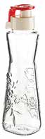 S702 - Embossed Oil Bottle - 250 cc